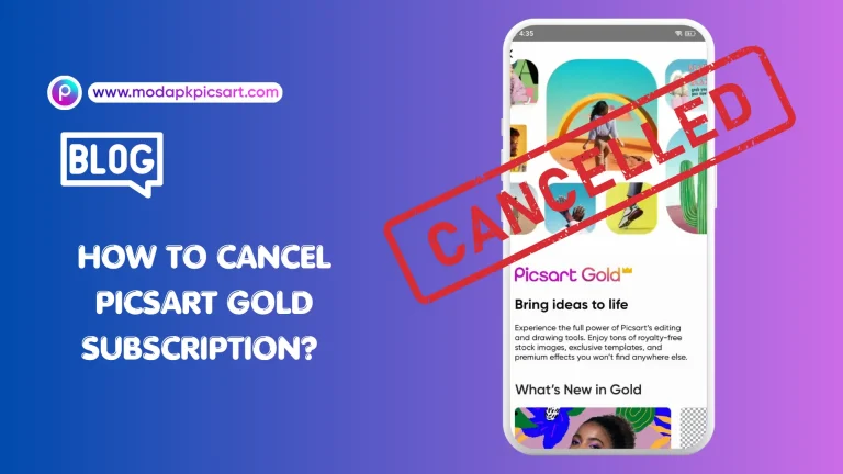 How to cancel picsart gold subscription