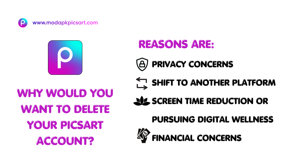 How to delete picsart account